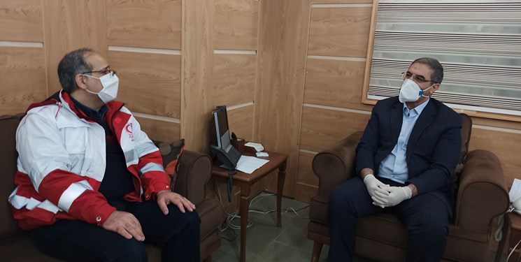 دیدار دبیرکل هلالاحمر با استاندار کهگیلویه و بویراحمد/ قدردانی از اقدامات استان در مقابله با ویروس کرونا